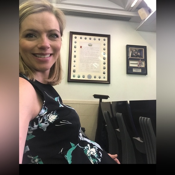 A Pea in the Pod - floral maternity dress - size S - Picture 3 of 3